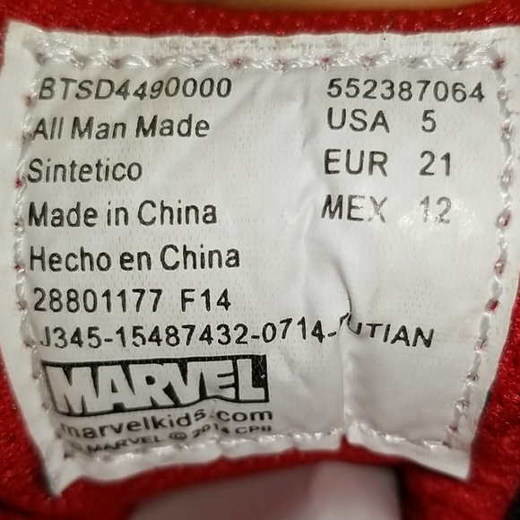 NWT Spiderman snow boots - Picture 3 of 9